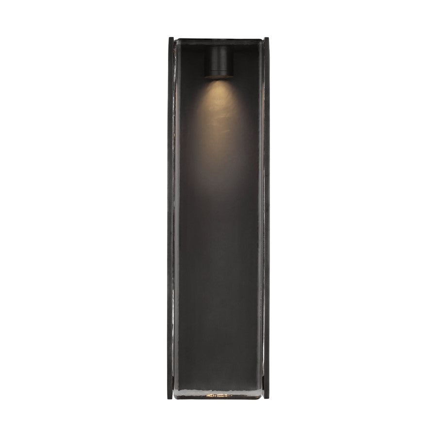 Visual Comfort Modern Maybeck 1 Light 5" Outdoor Sconce, Bronze