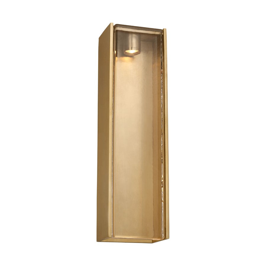 Visual Comfort Modern Maybeck 1Lt 5" Outdoor Sconce, Brass - AKOWS620WDHABCG