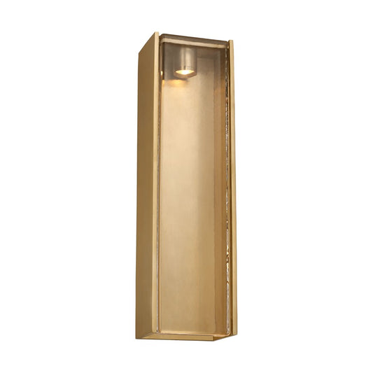 Visual Comfort Modern Maybeck 1Lt 5" Outdoor Sconce, Brass - AKOWS620WDHABCG