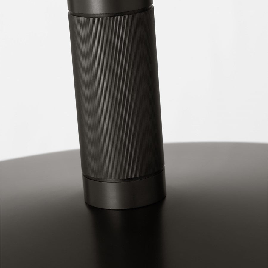 Visual Comfort Modern Saucer Direct 1 Light 18" Pendant, Bronze