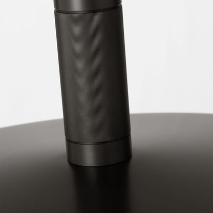 Visual Comfort Modern Saucer Direct 1 Light 18" Pendant, Bronze