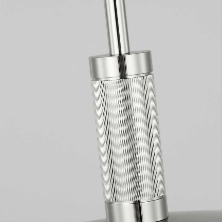 Visual Comfort Modern Saucer Direct 1 Light 18" Pendant, PN