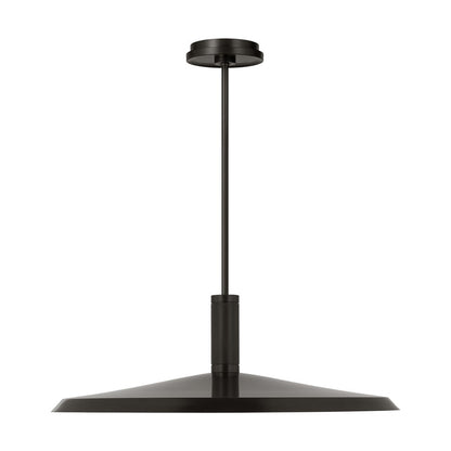 Visual Comfort Modern Saucer Direct 1Lt 24" Pendant, BZ/Brass - AKPD683WDBZDB