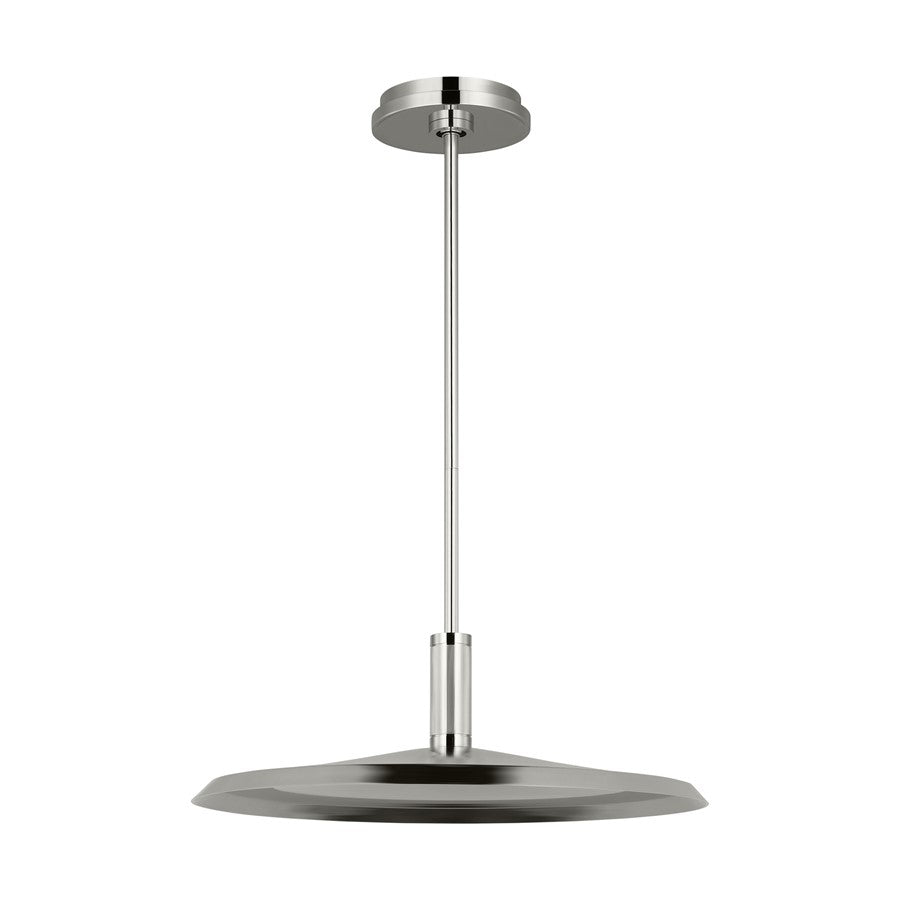 Visual Comfort Modern Saucer Direct 1 Light 24" Pendant, PN