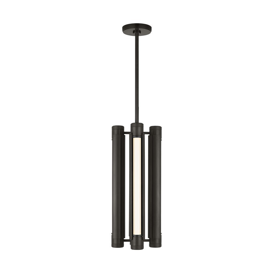 Visual Comfort Modern Capa 4 Light 10.5" Pendant, Bronze - AKPD690WDBZ
