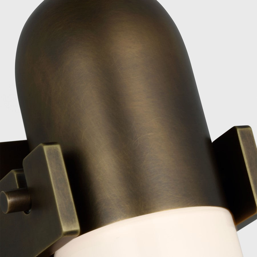Visual Comfort Modern Capsule 1 Light 3.9" Sconce, Brass