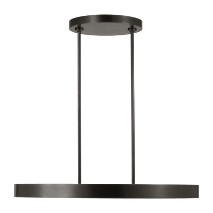 Visual Comfort Modern Wyllis 1 Light 36" Chandelier, Bronze