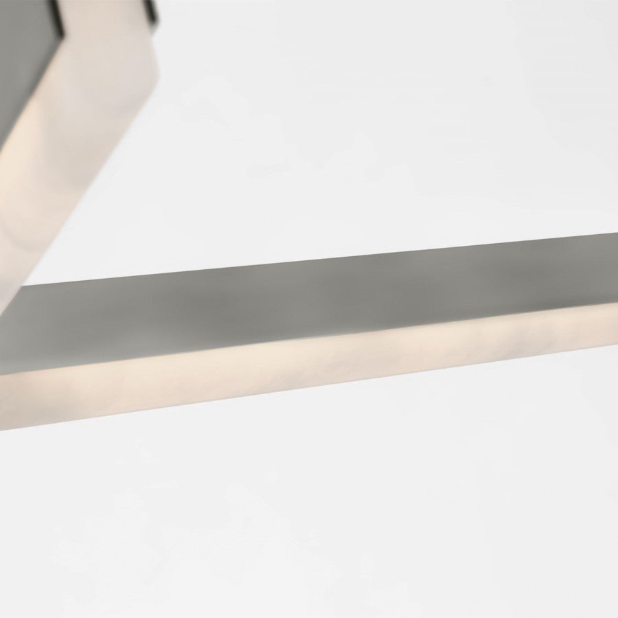 Visual Comfort Modern Linea 9 Light 56" Chandelier, NK