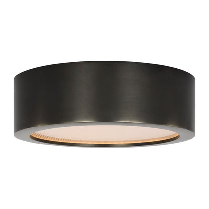 Visual Comfort Modern Cerne 1Lt 5" Mini Flush Mount/277V, DBZ - KWFM19227BZ-277