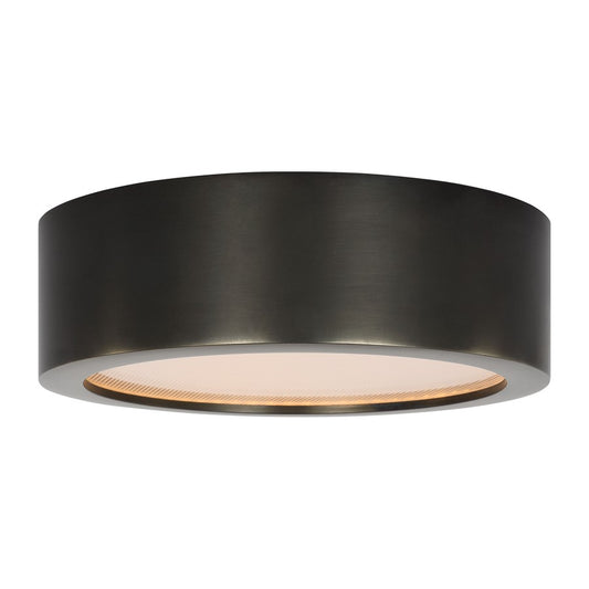 Visual Comfort Modern Cerne 1Lt 5" Mini Flush Mount/277V, DBZ - KWFM19227BZ-277