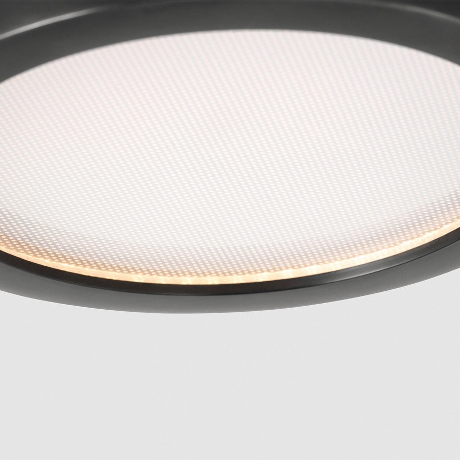 Visual Comfort Modern Cerne 1Lt 5" Mini Flush Mount/277V, DBZ