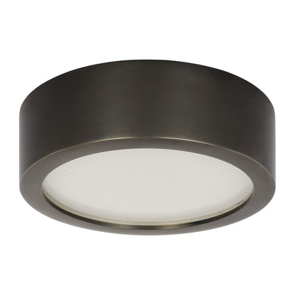 Visual Comfort Modern Cerne 1Lt 5" Mini Flush Mount/277V, DBZ