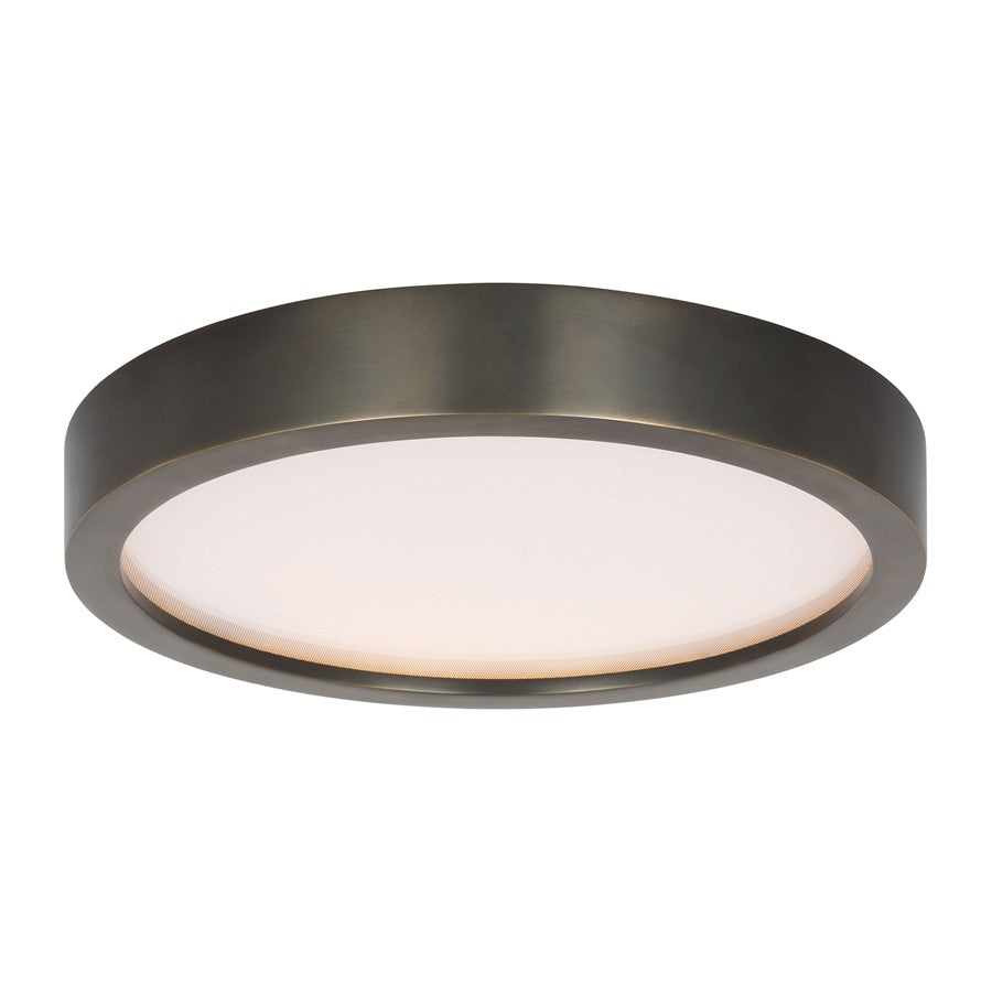 Visual Comfort Modern Cerne 1 Light 13" Flush Mount/277V, DBZ