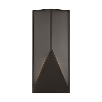Visual Comfort Modern Punto 10" Outdoor Wall Lantern, BZ