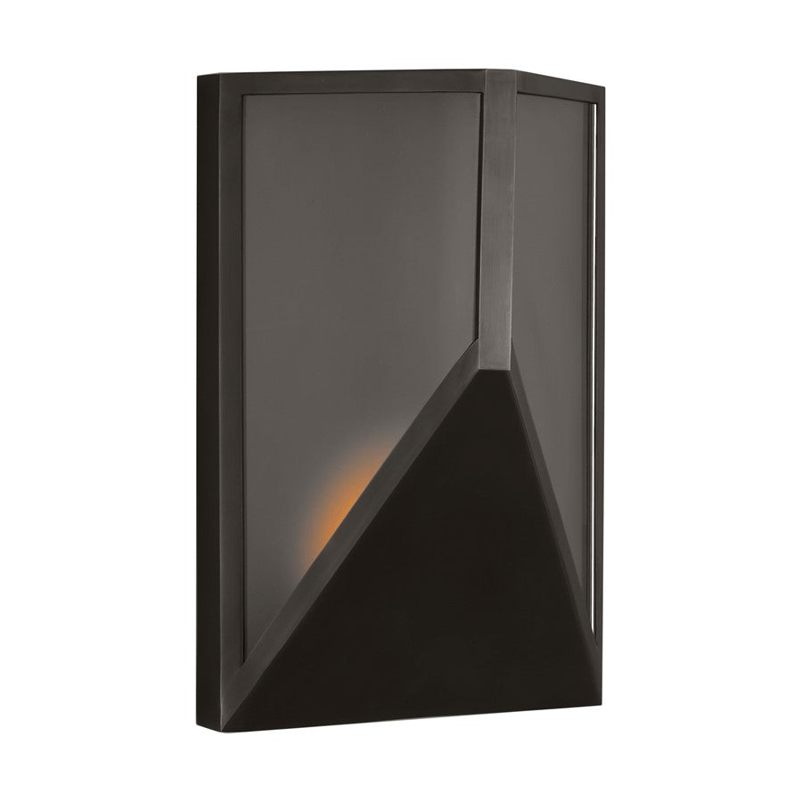 Visual Comfort Modern Punto 7" Outdoor Wall Lantern, BZ - KWOWS69327BZCG