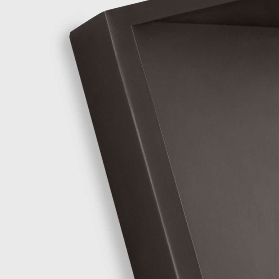 Visual Comfort Modern Punto 7" Outdoor Wall Lantern, BZ