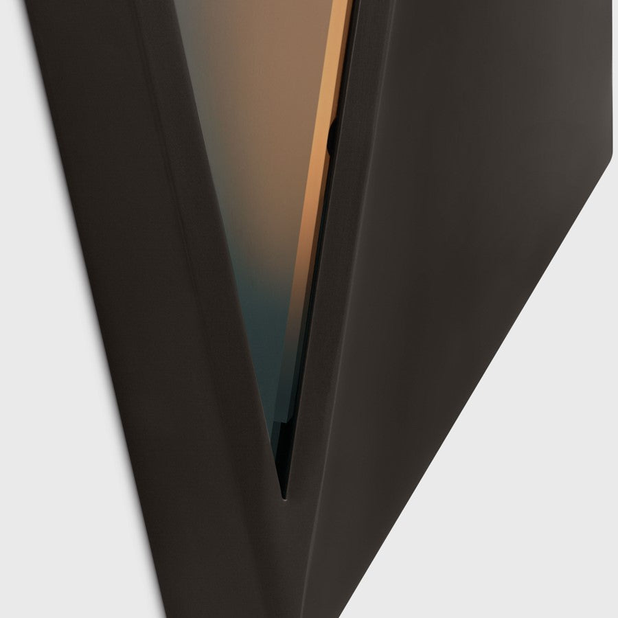 Visual Comfort Modern Punto 30" Outdoor Wall Lantern, BZ