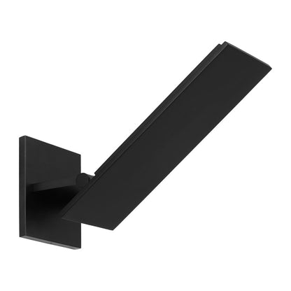 Visual Comfort Modern Angolo 11" Outdoor Wall Lantern, Outdoor BK