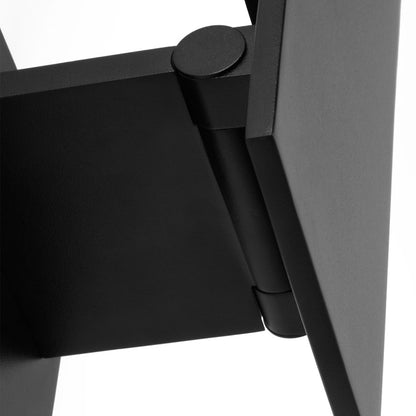 Visual Comfort Modern Angolo 11" Outdoor Wall Lantern, Outdoor BK