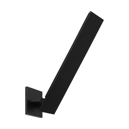 Visual Comfort Modern Angolo 18" Outdoor Wall Lantern, Outdoor BK