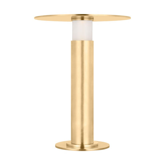 Visual Comfort Modern Miguel 7.5" Rechargeable Table Lamp, Brass - KWTB61527HAB