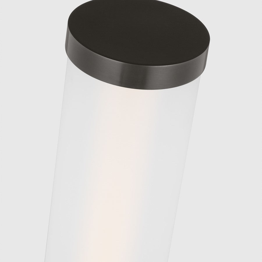 Visual Comfort Modern Miguel 16" Rechargeable Table Lamp, BZ