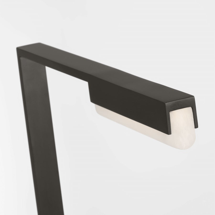 Visual Comfort Modern Linea 1 Light 15.1" Table Lamp, Bronze