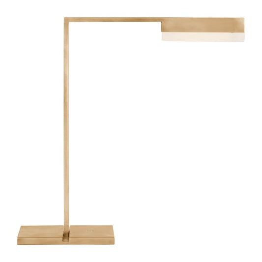 Visual Comfort Modern Linea 1 Light 15.1" Table Lamp, Brass - KWTB71327HABALB