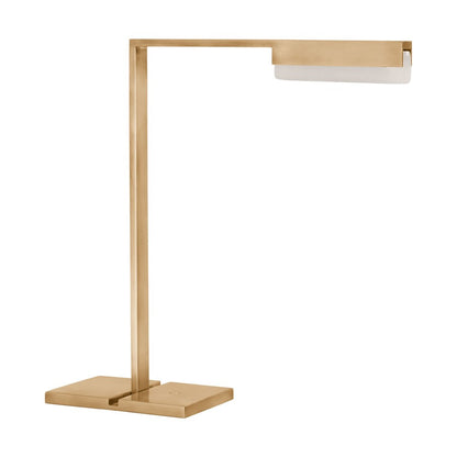 Visual Comfort Modern Linea 1 Light 15.1" Table Lamp, Brass