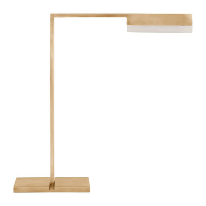 Visual Comfort Modern Linea 1 Light 15.1" Table Lamp, Brass