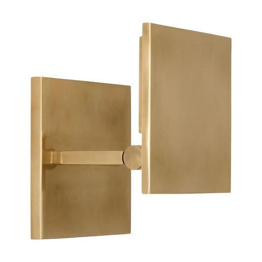 Visual Comfort Modern Angolo 1 Light 6" Sconce, Brass - KWWS61227HAB
