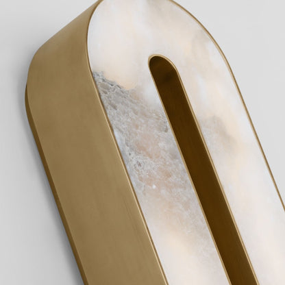 Visual Comfort Modern Wyllis 1 Light 24" Sconce, Brass