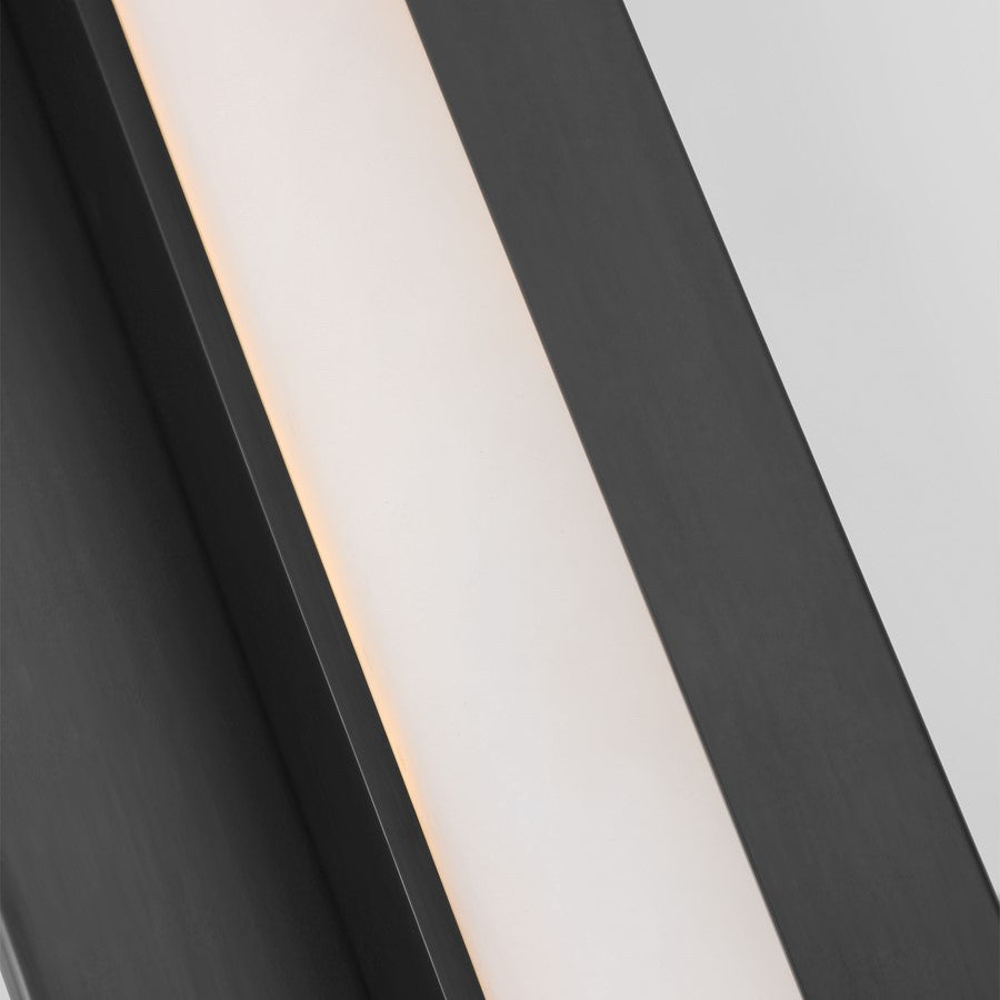 Visual Comfort Modern Linea 1 Light 25" Wall Sconce, Bronze