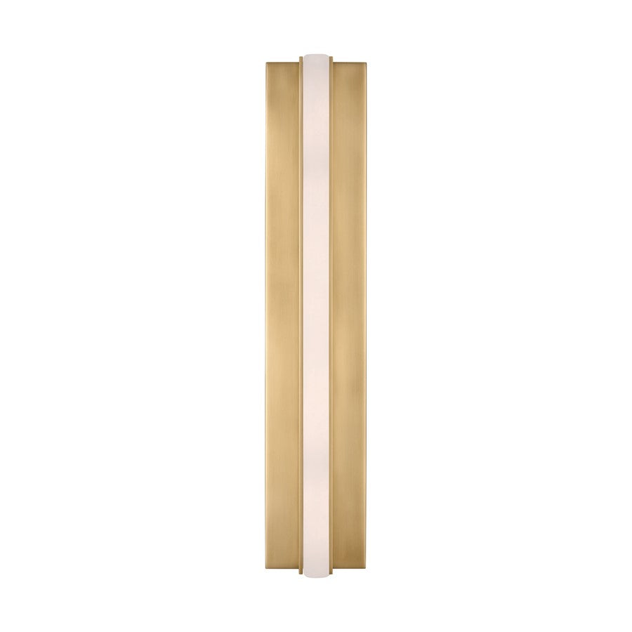 Visual Comfort Modern Linea 1 Light 15" Sconce, Brass - KWWS71127HABALB