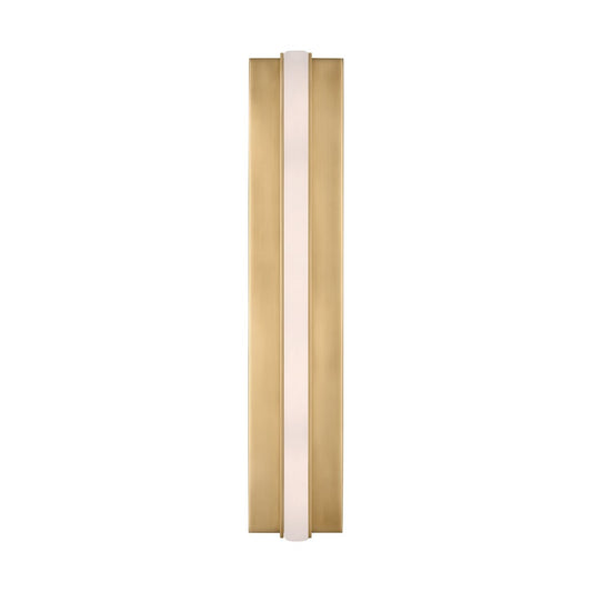 Visual Comfort Modern Linea 1 Light 15" Sconce, Brass - KWWS71127HABALB