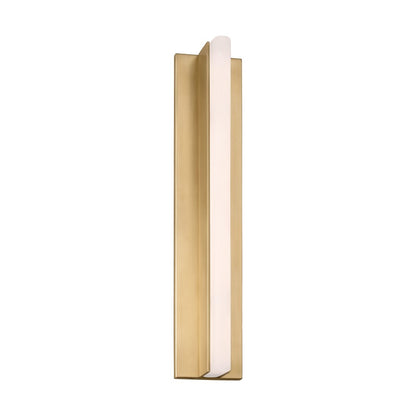 Visual Comfort Modern Linea 1 Light 15" Sconce, Brass