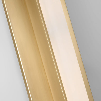 Visual Comfort Modern Linea 1 Light 15" Sconce, Brass