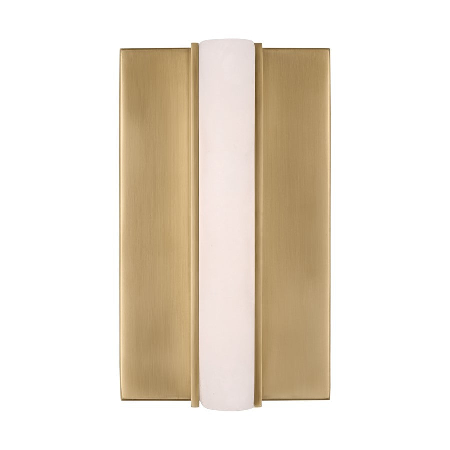 Visual Comfort Modern Linea 1 Light 5" Sconce, Brass - KWWS71227HABALB