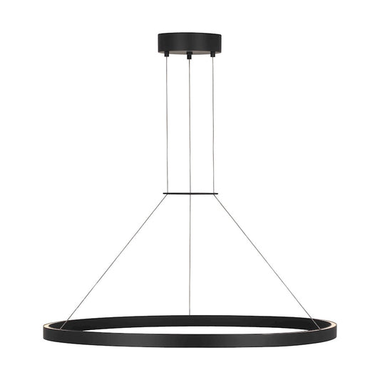 Visual Comfort Modern Sean Lavin Fiama 1 Lt 36'' LED Chandelier, BK - SLCH14930B