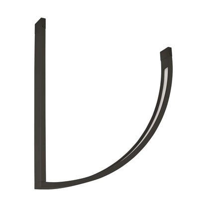 Visual Comfort Modern Baku 1 Light 12.6" Chandelier, Black