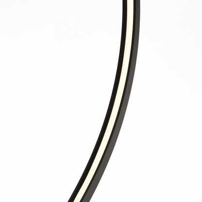 Visual Comfort Modern Baku 1 Light 24.6" Chandelier, Black