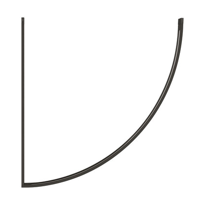 Visual Comfort Modern Baku 1 Light 24.6" Chandelier, Black