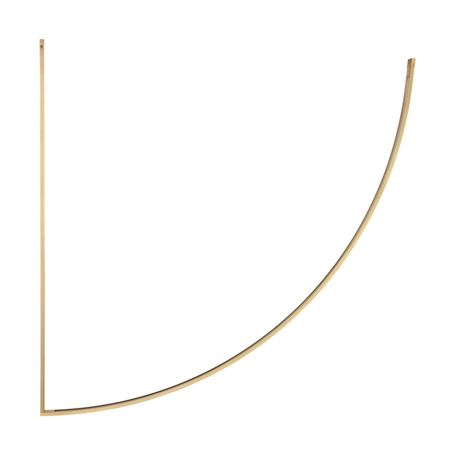 Visual Comfort Modern Baku 1 Light 36.6" Chandelier, Brass