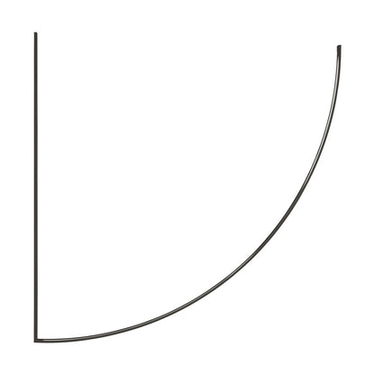 Visual Comfort Modern Baku 1 Light 48.6" Chandelier, Black - SLCH63327B