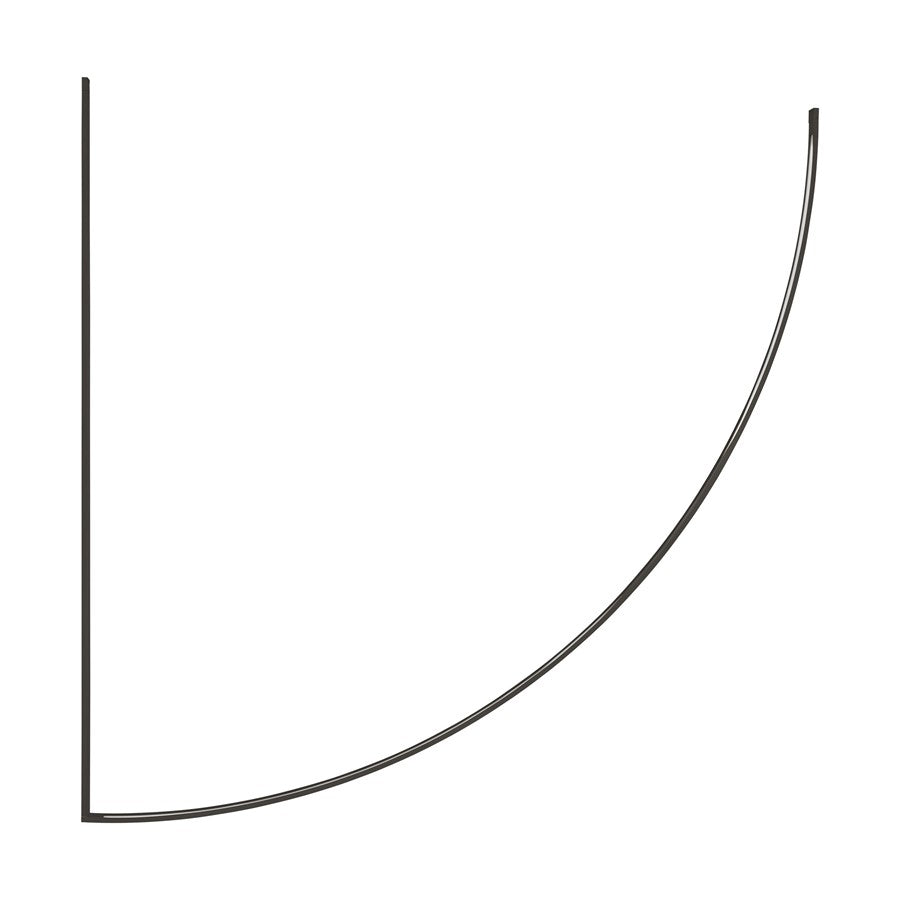 Visual Comfort Modern Baku 1 Light 48.6" Chandelier, Black