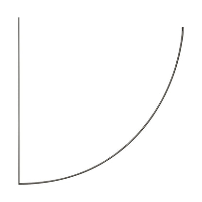 Visual Comfort Modern Baku 1 Light 72.6" Chandelier, Black