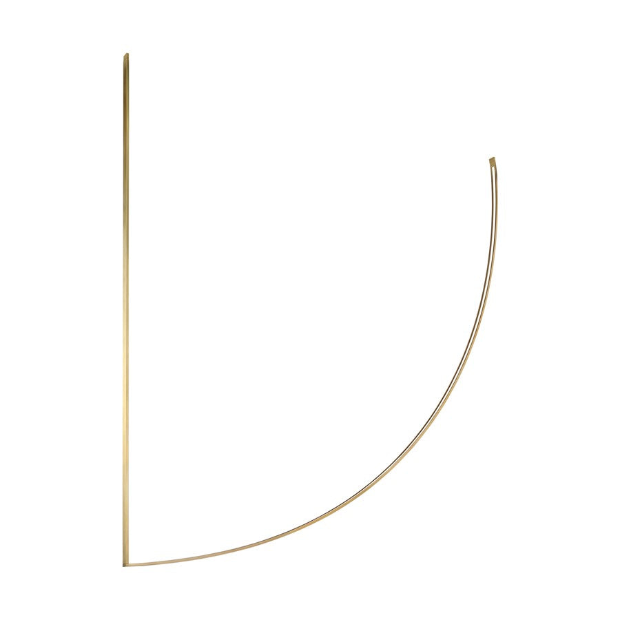 Visual Comfort Modern Baku 1 Light 72.6" Chandelier, Brass