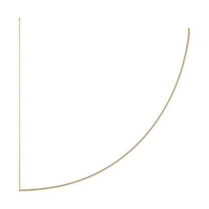 Visual Comfort Modern Baku 1 Light 72.6" Chandelier, Brass