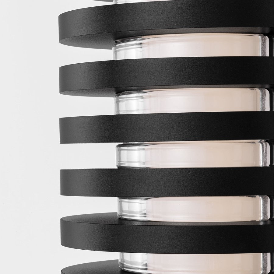 Visual Comfort Modern Quoddy 1 Light 49" Outdoor Sconce, Black