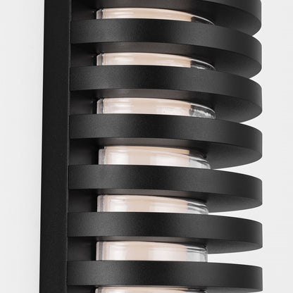 Visual Comfort Modern Quoddy 1 Light 61" Outdoor Sconce, Black